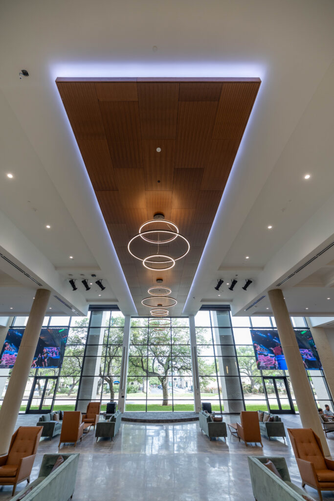 Bilt Marketing captured this photo of Cornerstone Church in San Antonio, Texas. BILT Marketing completed this project for J.E. Travis Painting and Travis Marketing. 