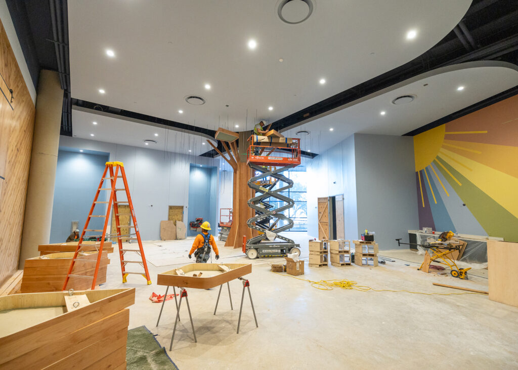 BILT Marketing Before and After Photos for Cornerstone Church and Travis Companies